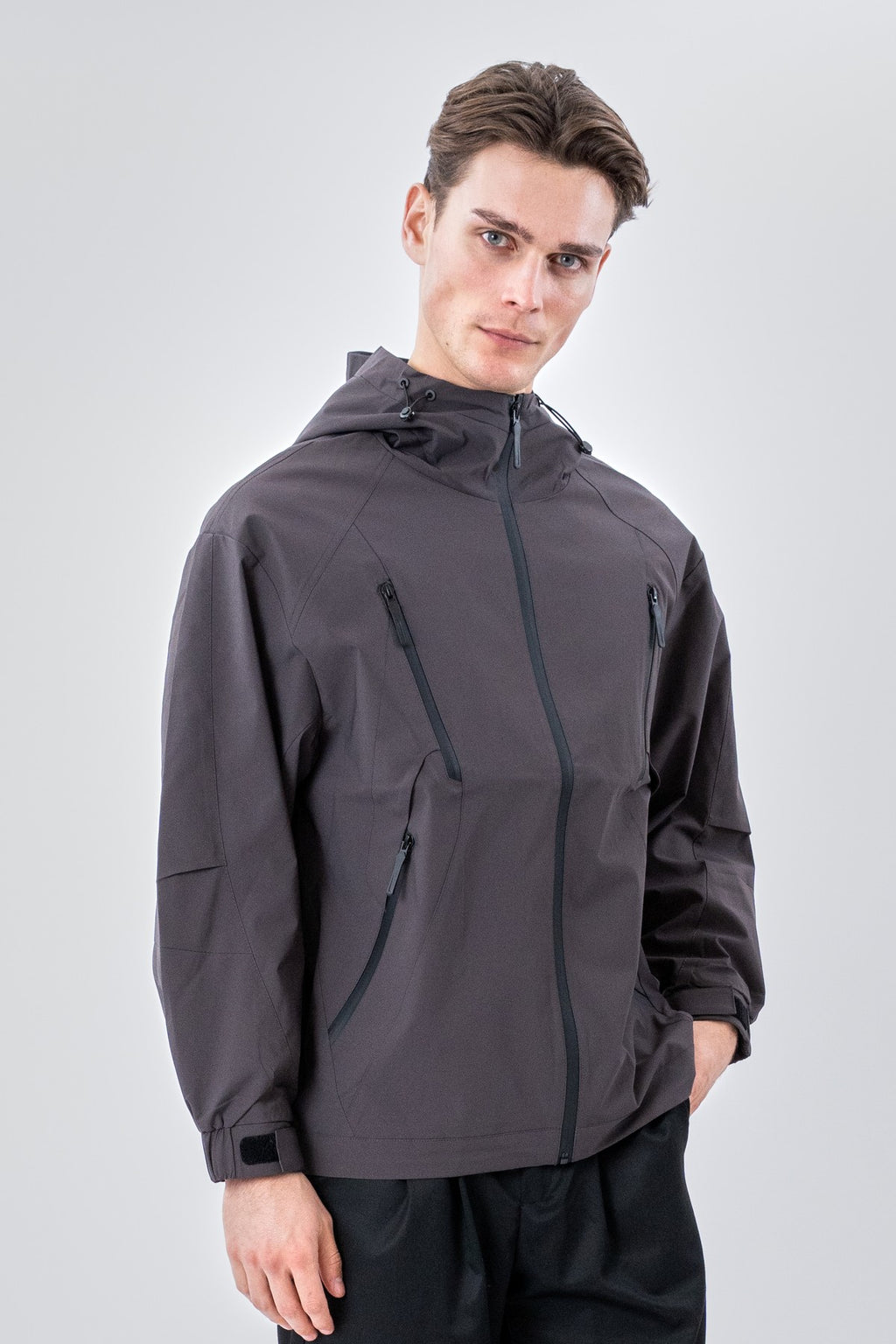 Milo Short Jacket - Mørkebrun