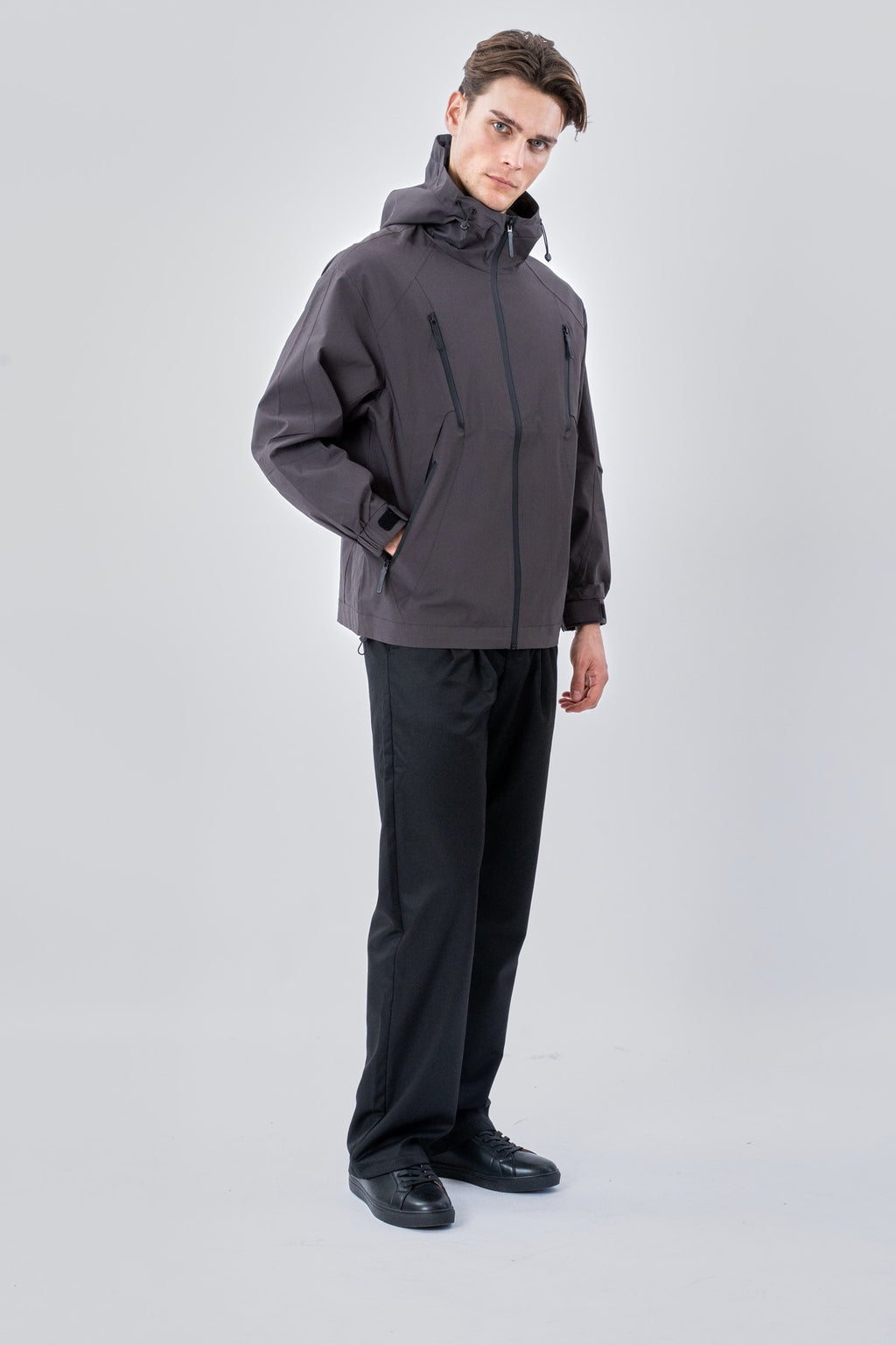 Milo Short Jacket - Mørkebrun