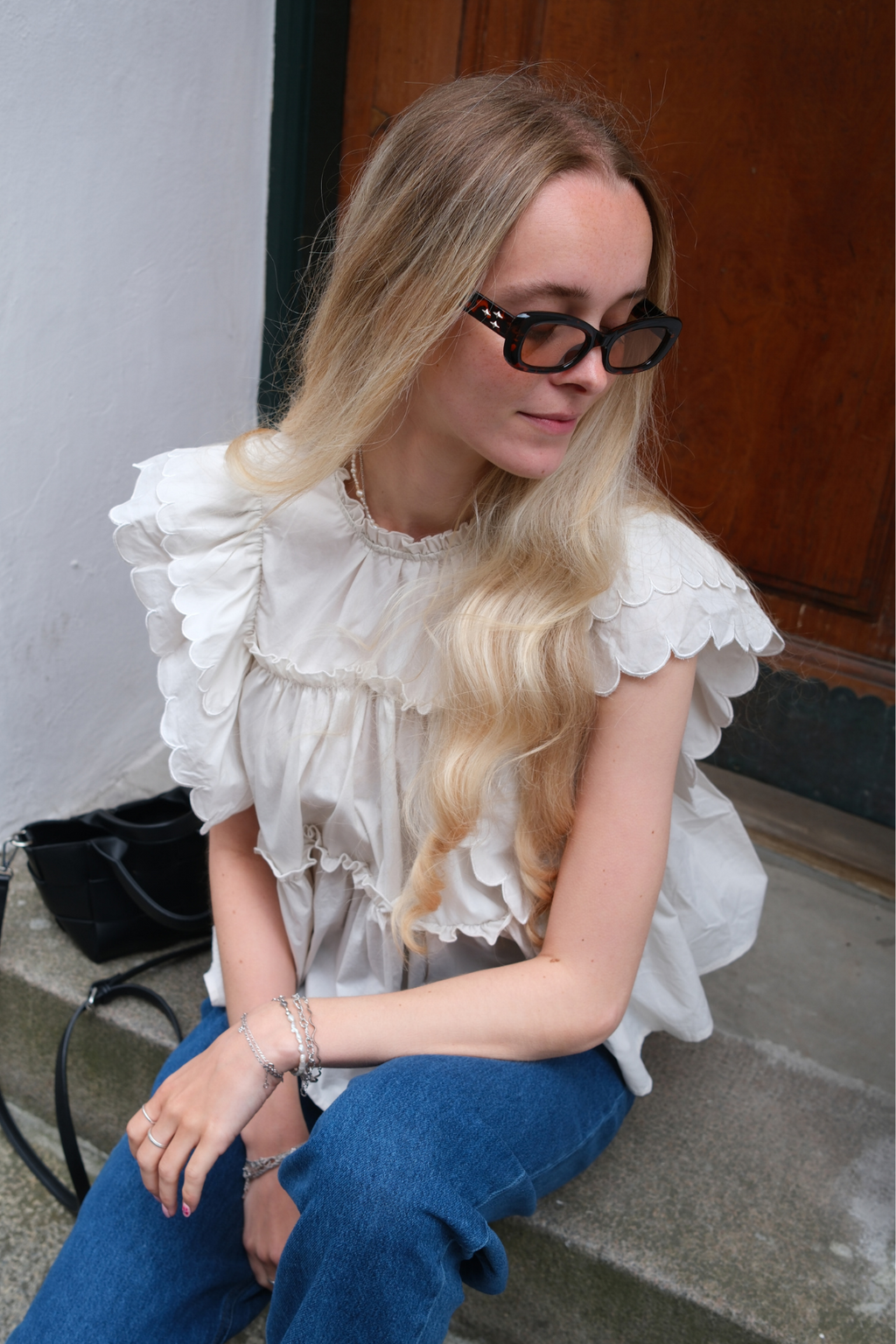 Hope Top - Hvid Sand