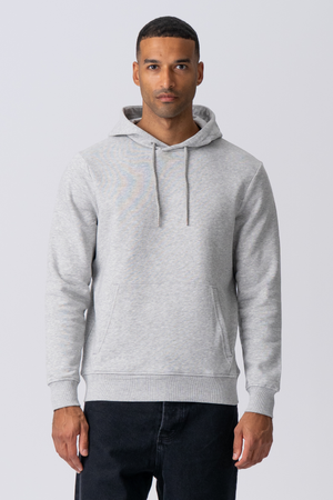 Sweatshirt Hoodie - Aske Grå