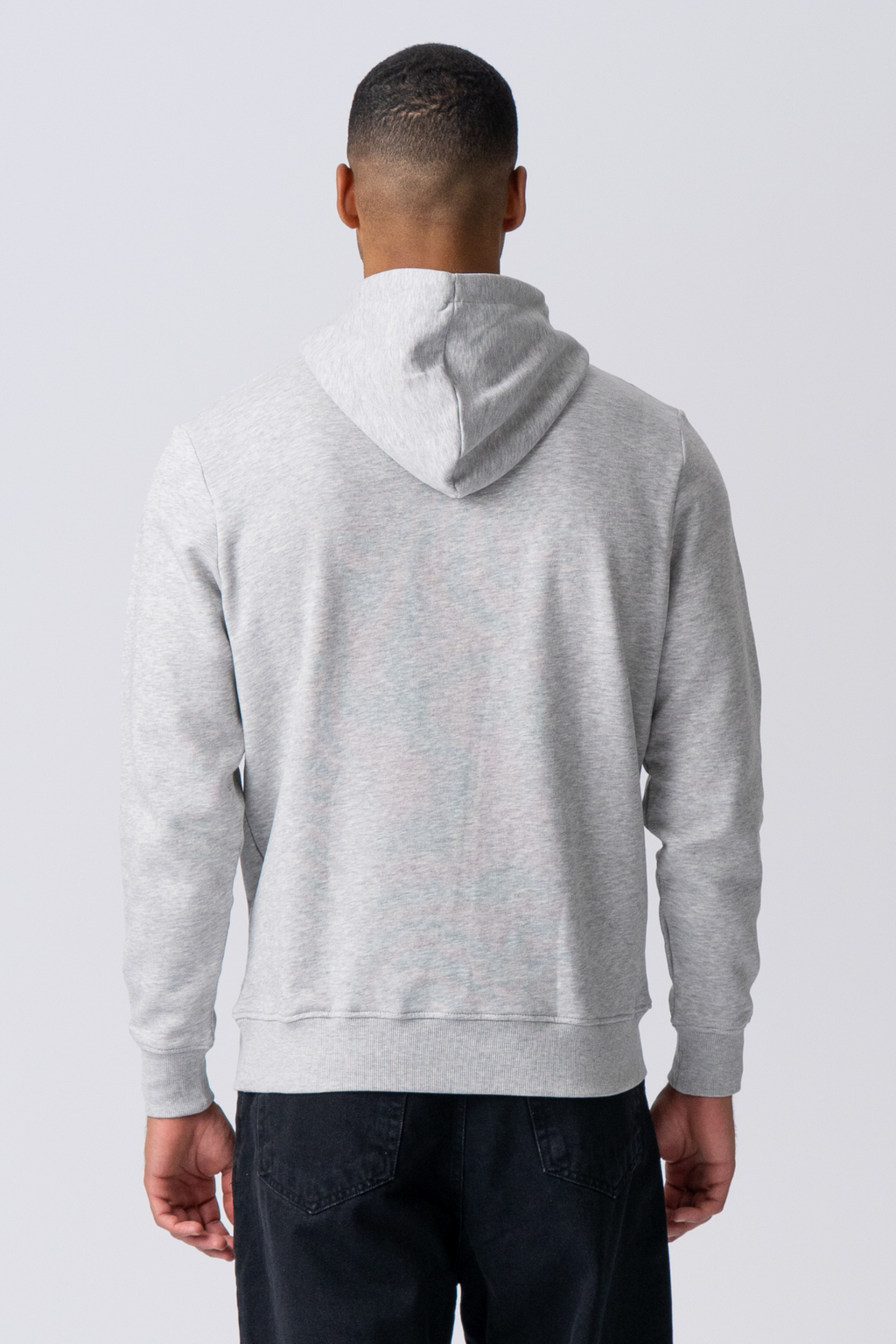 Sweatshirt Hoodie - Aske Grå