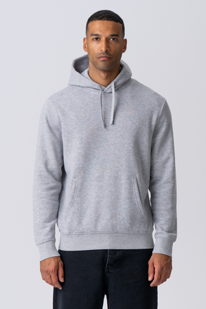 Essential Hoodie - Gråmeleret