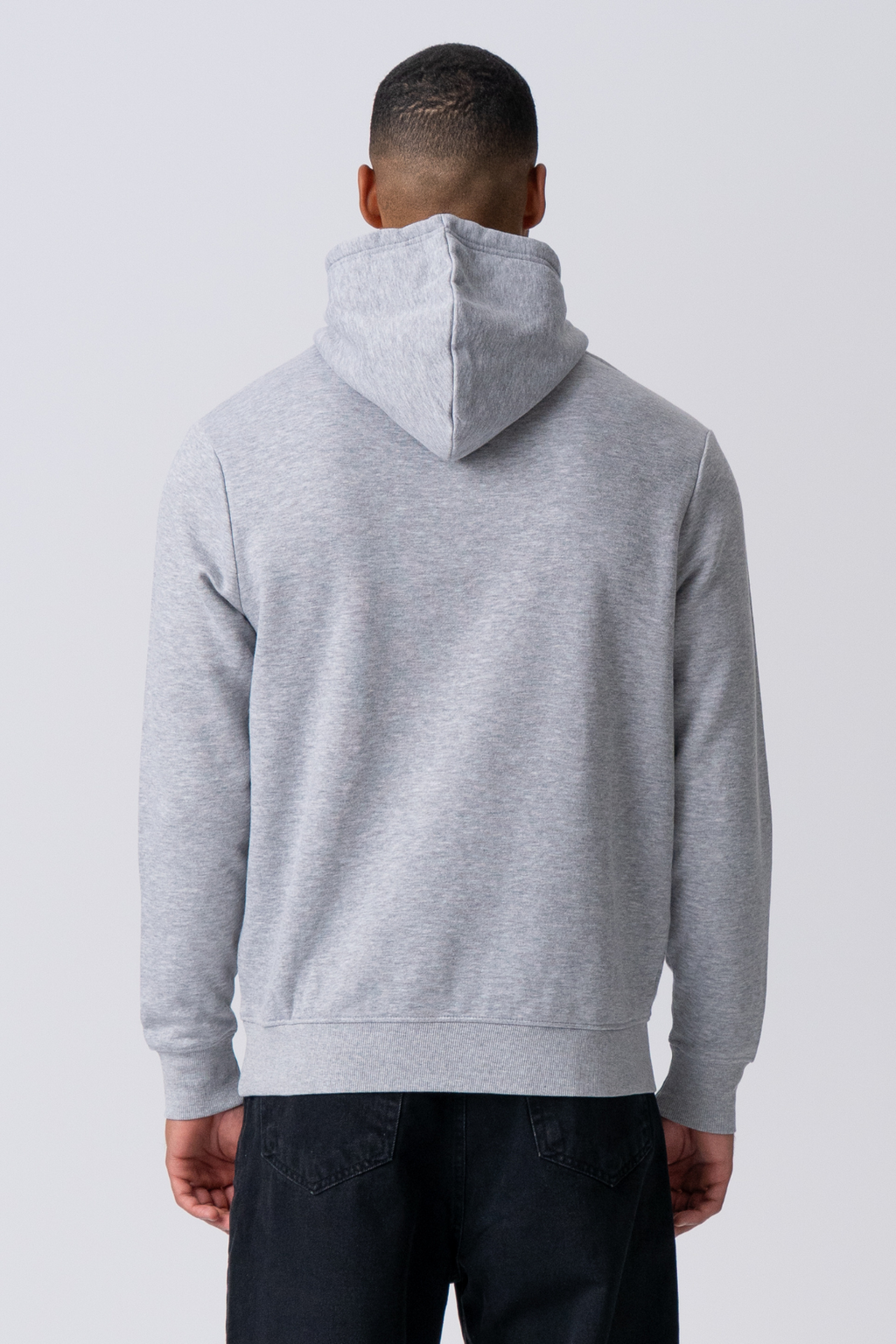 Essential Hoodie - Gråmeleret