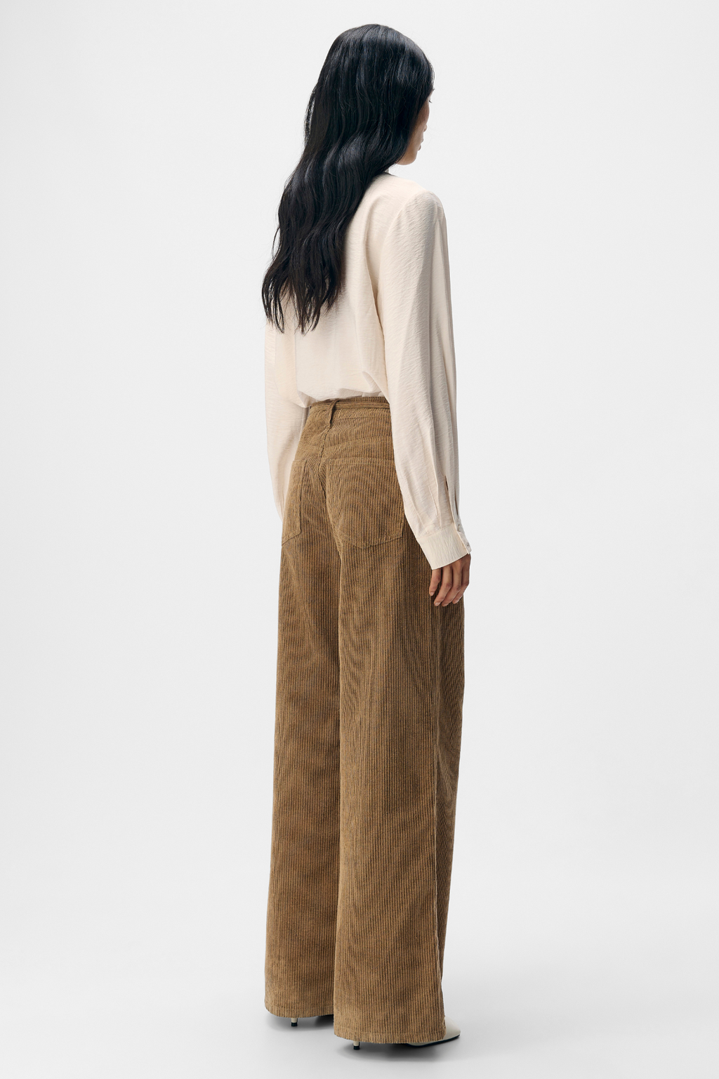 Moji Alima Wide Jeans - Tannin sort