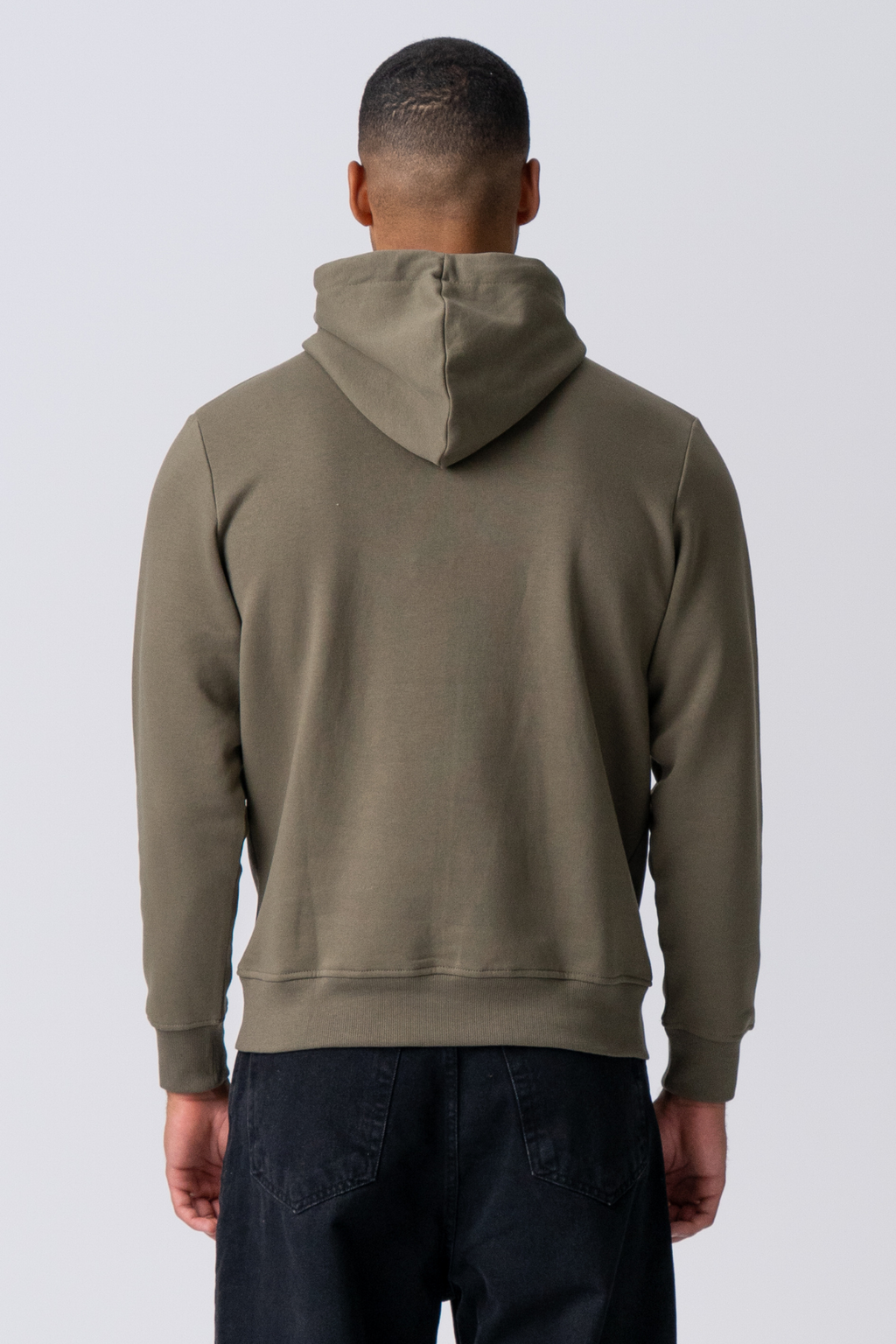 Sweatshirt Hoodie - Army Grøn