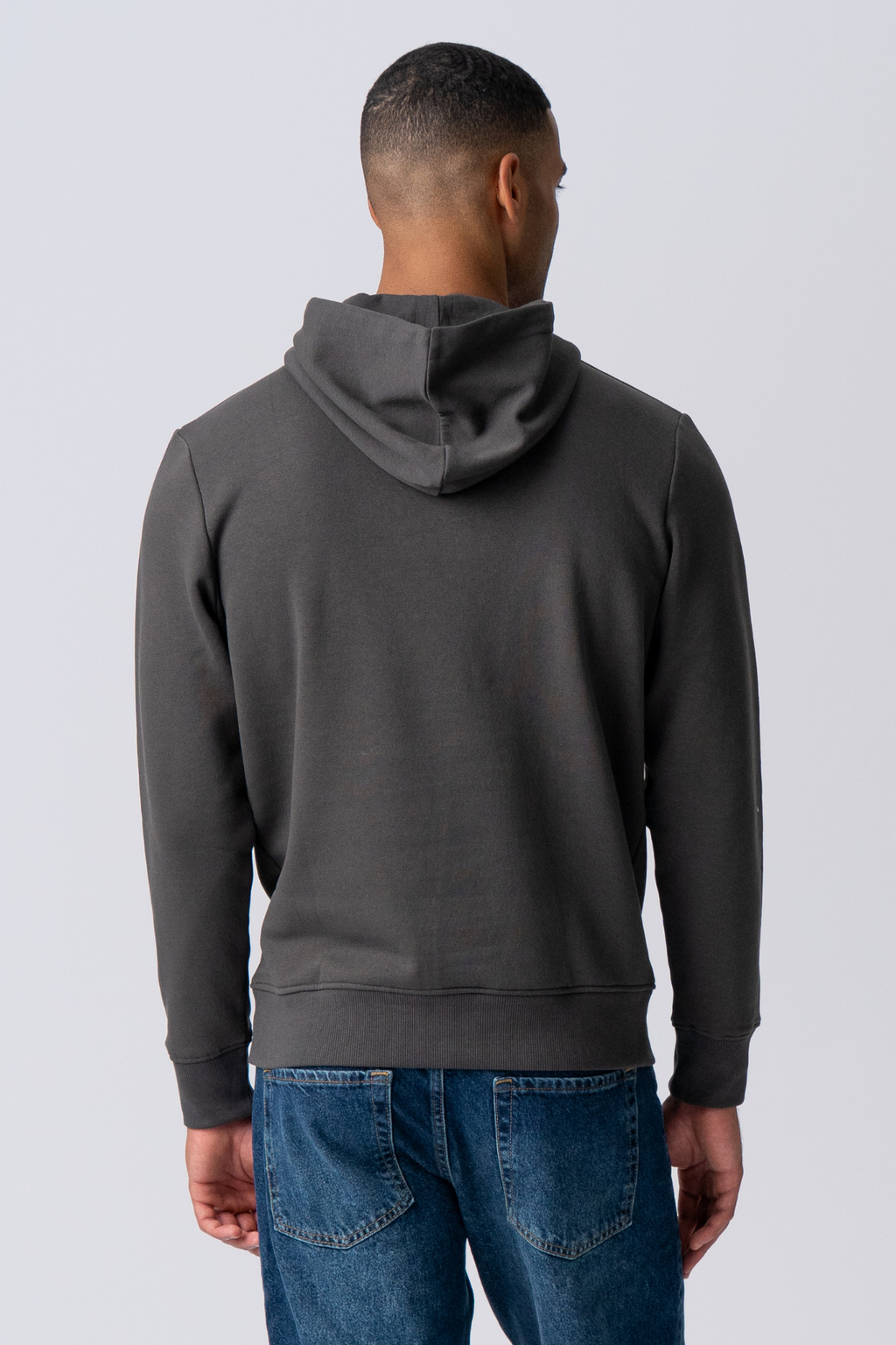 Sweatshirt Hoodie - Mørkegrå