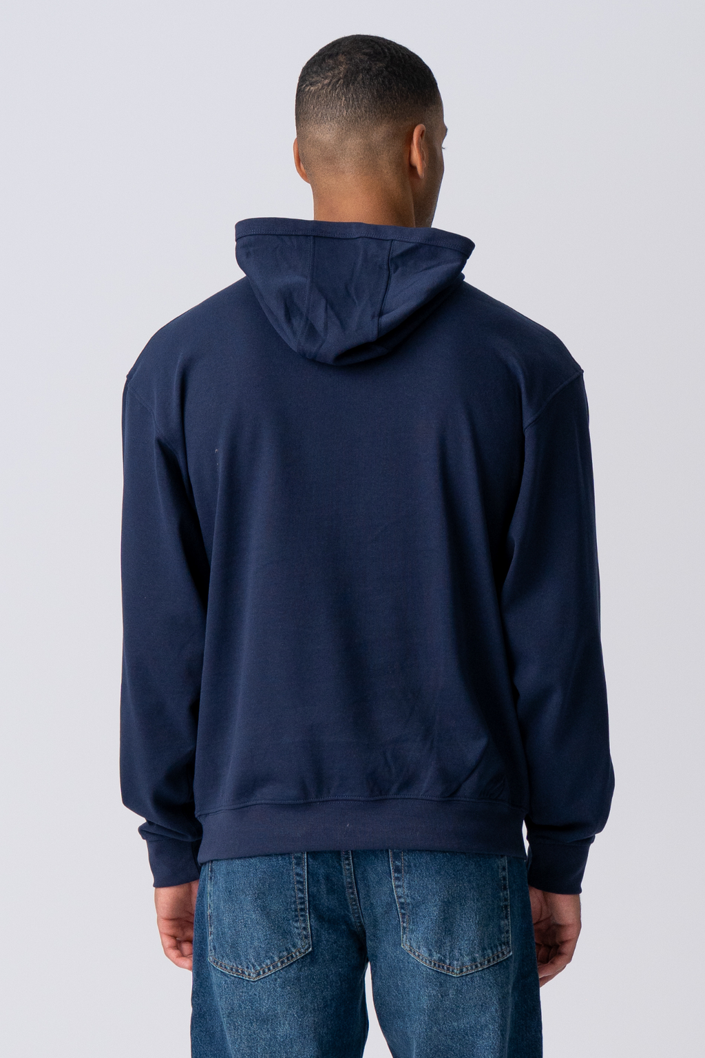 Hoodie uden snor - Navy