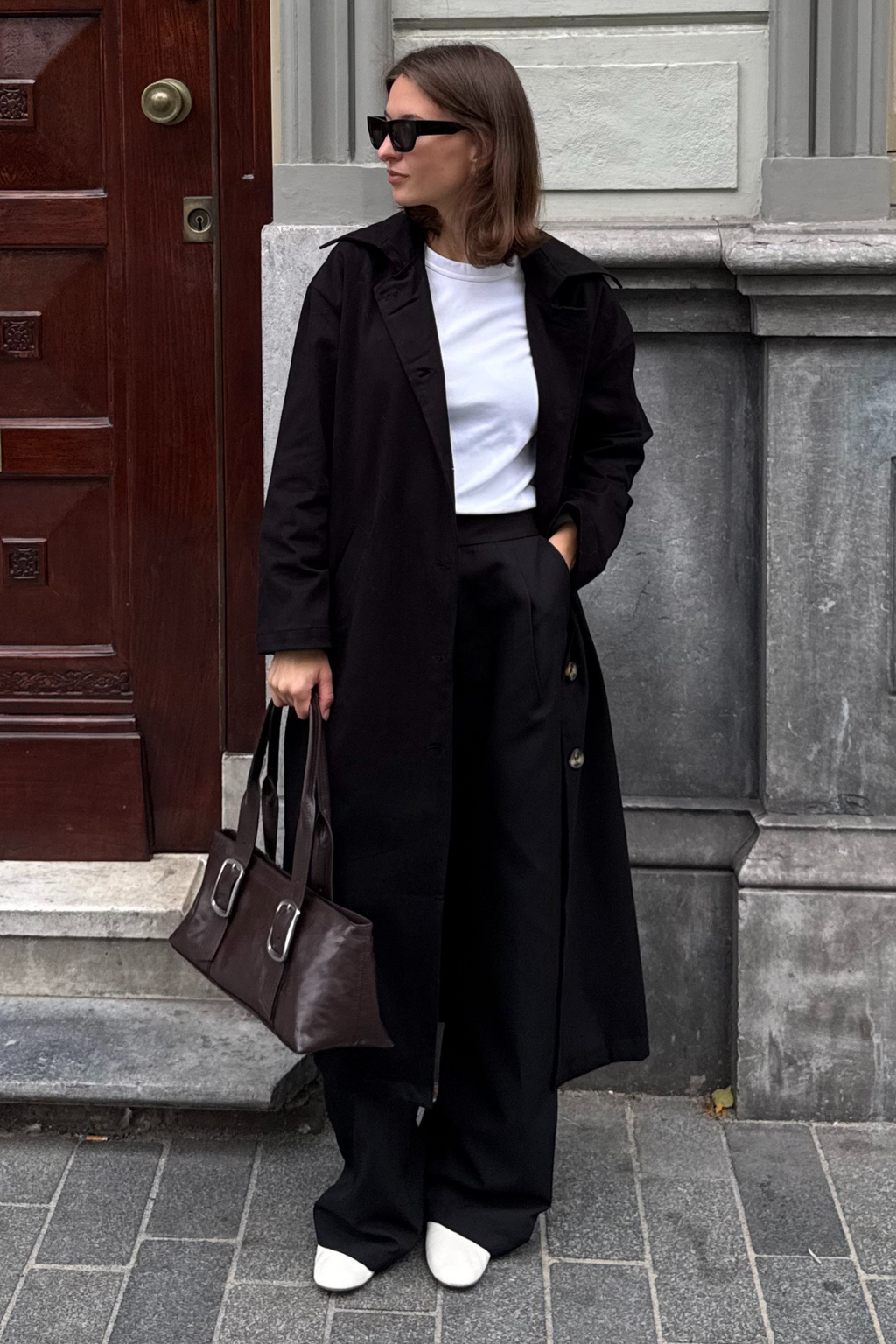 Carla Trenchcoat - Sort