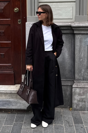 Carla Trenchcoat - Sort