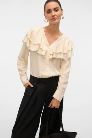 Lizzi Flounce Top - Birk