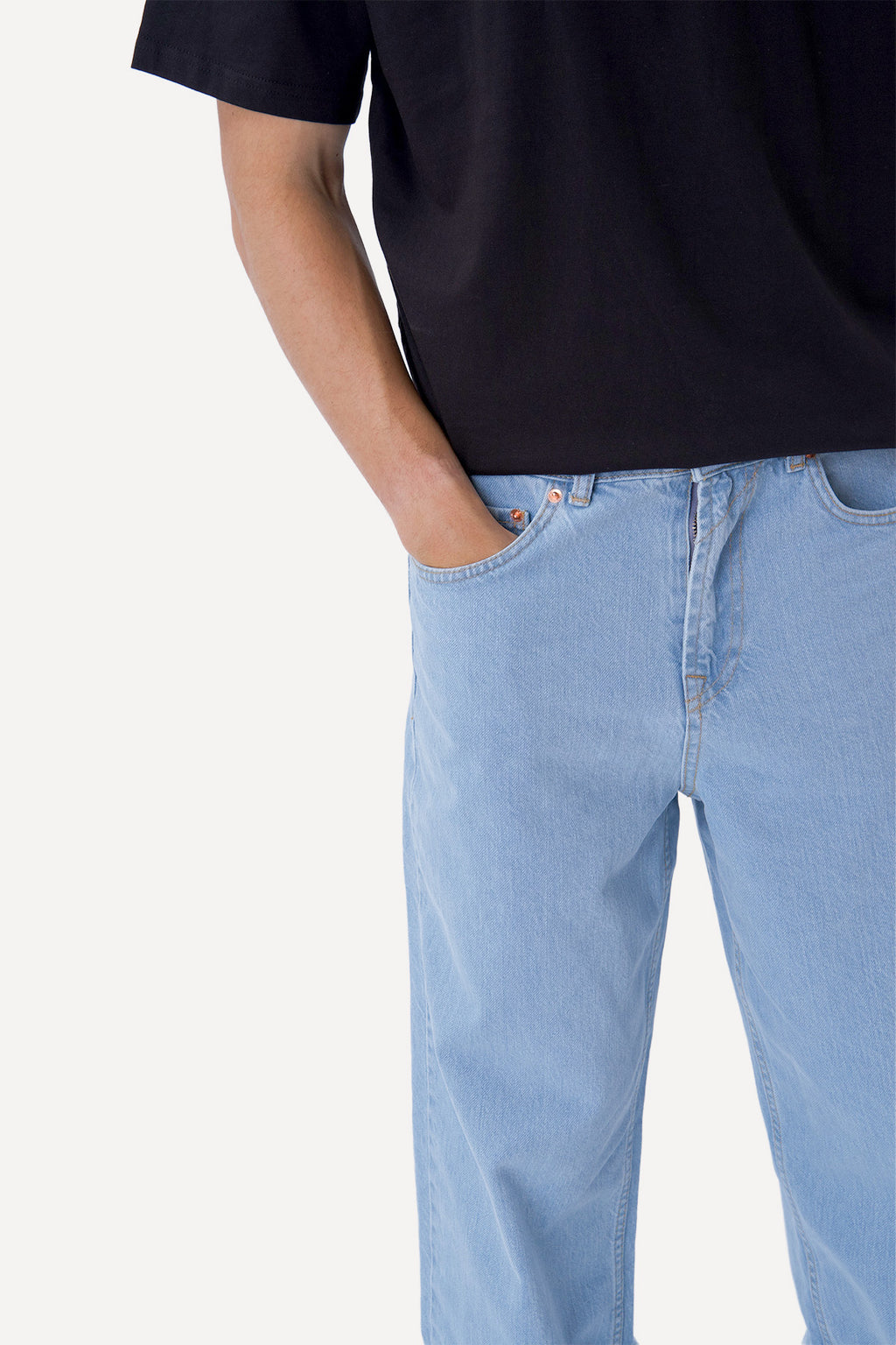 William Regular Jeans - Lyseblå Denim