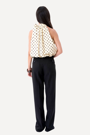 Wilma Top - Gul/Brun