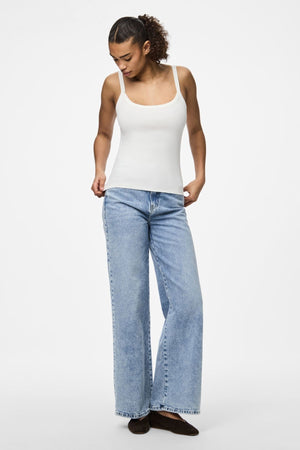 May Strap Top - Bright White