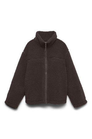 Karla Teddy Jacket - Chocolate Torte
