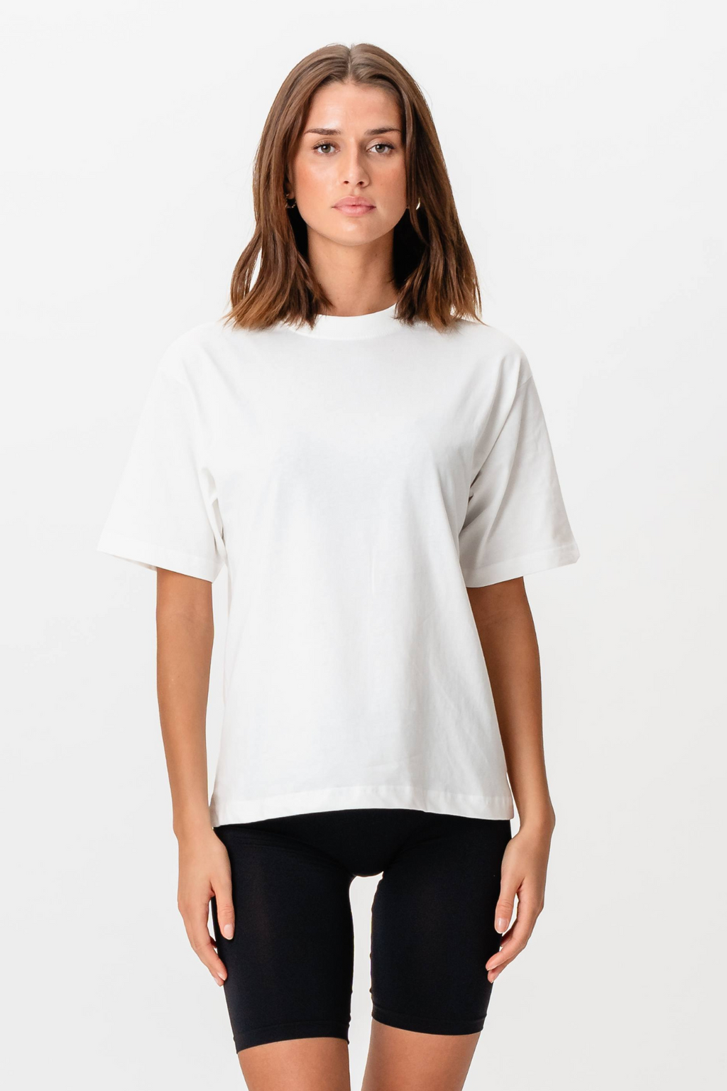 Boxfit T-shirt - Lys Beige