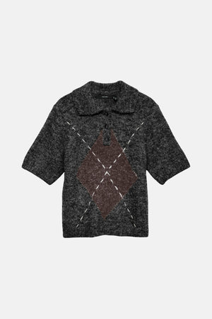 Bliss 2/4 Rullekrave Pullover - Sort