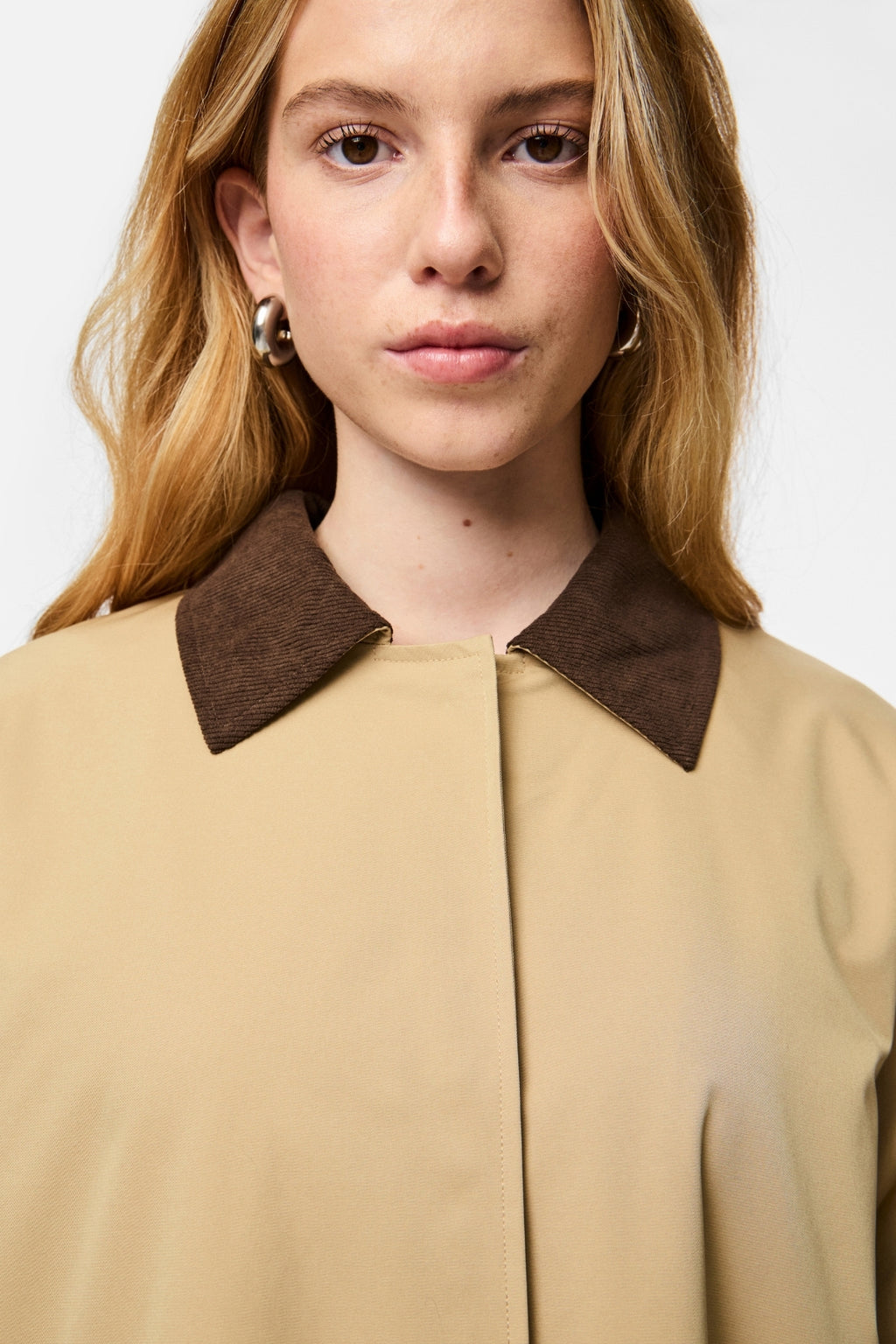 Jorma Long Light Jacket - Travertine Hot Fudge