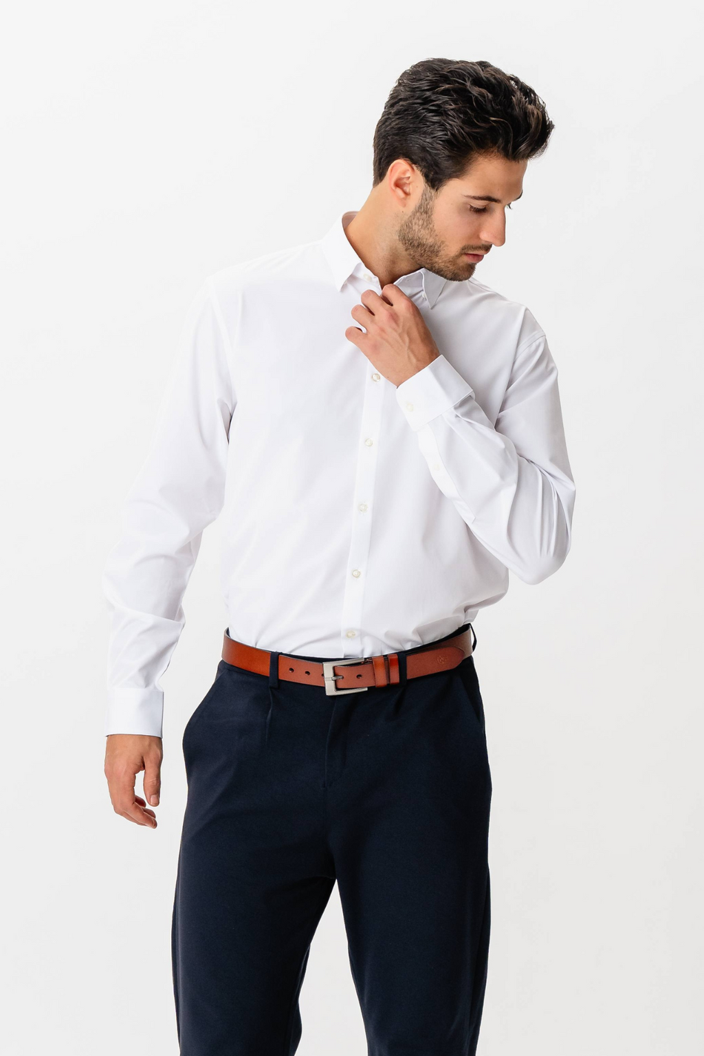 Den Originale Premium Performance Skjorte - Hvid