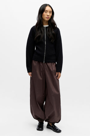 Reynard Strik Cardigan - Sort