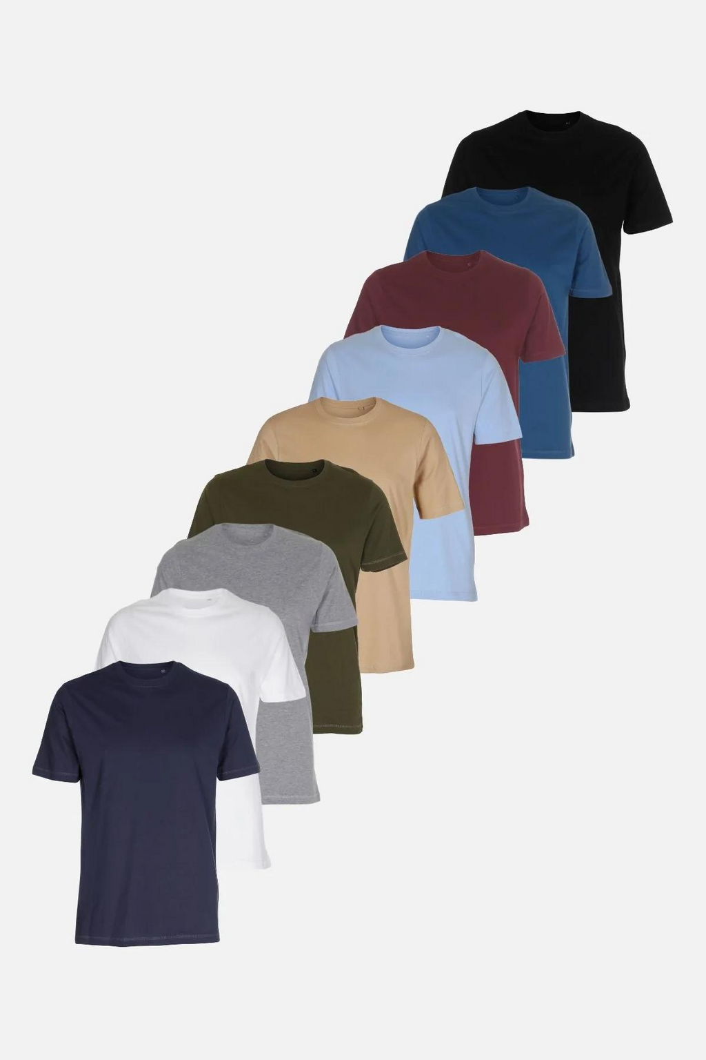 Basic T-Shirts - 10 stk. (V.I.P) (Visma LogBuy)