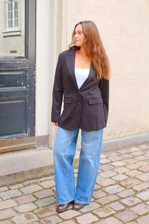 Klassisk fit Blazer - Navy
