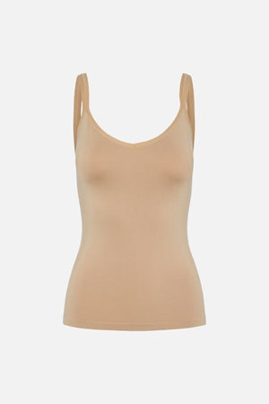 Plain Underwear Top - Nature