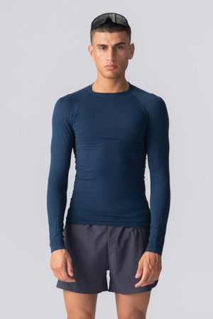 Prime Langærmet T-shirt - Navy