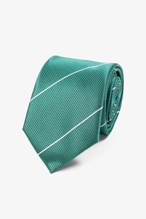 Slips - Grøn/Hvid Stribet