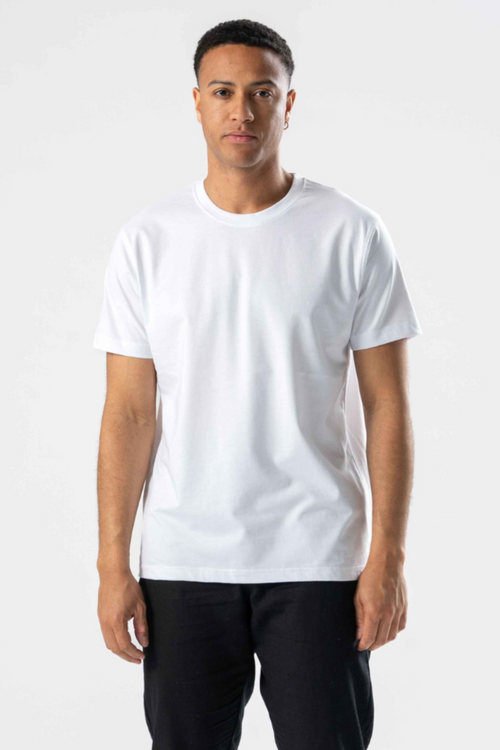 Regular T-shirt - Hvid