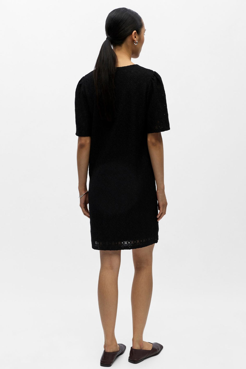 Jolly Tie Short Dress - Sort