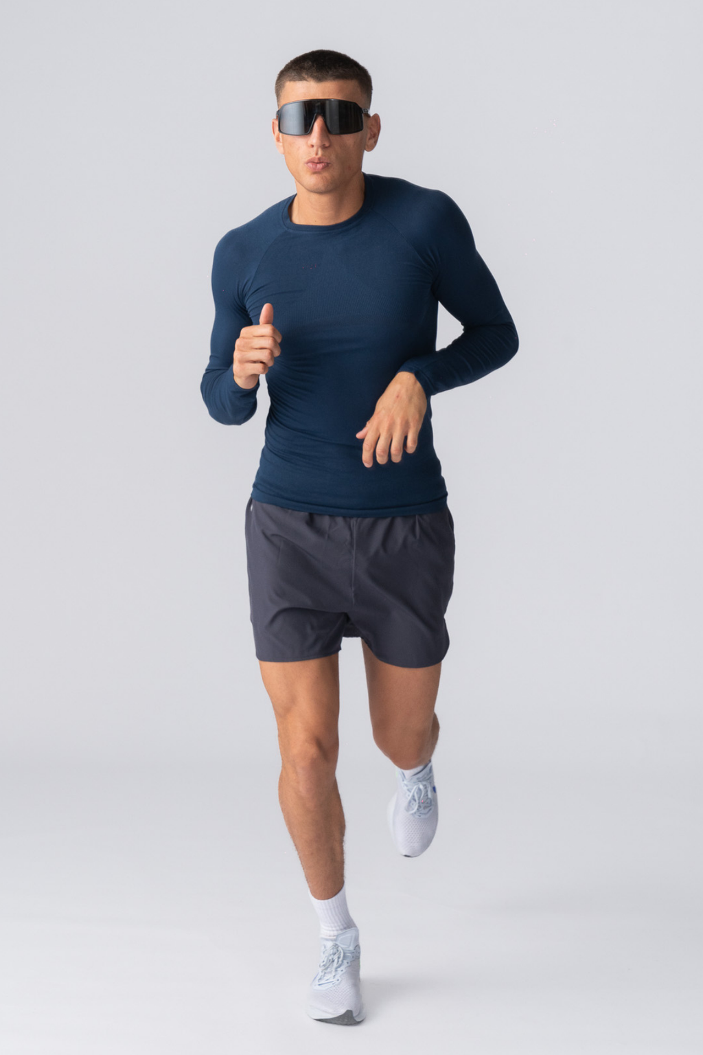 Prime Langærmet T-shirt - Navy