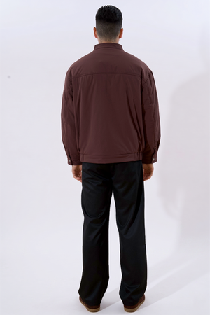 Cooper Short Jacket - Burgundy