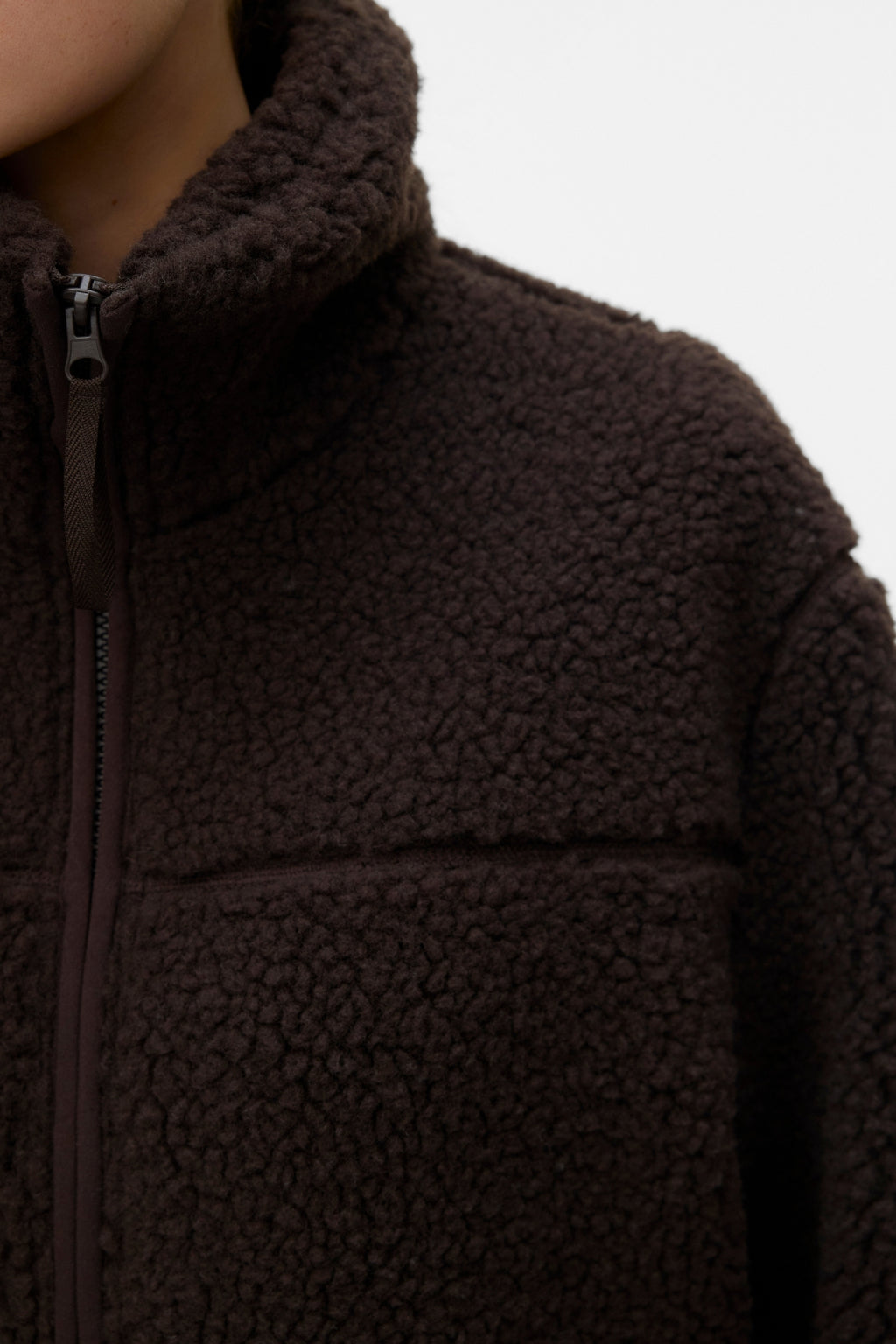 Karla Teddy Jacket - Chocolate Torte