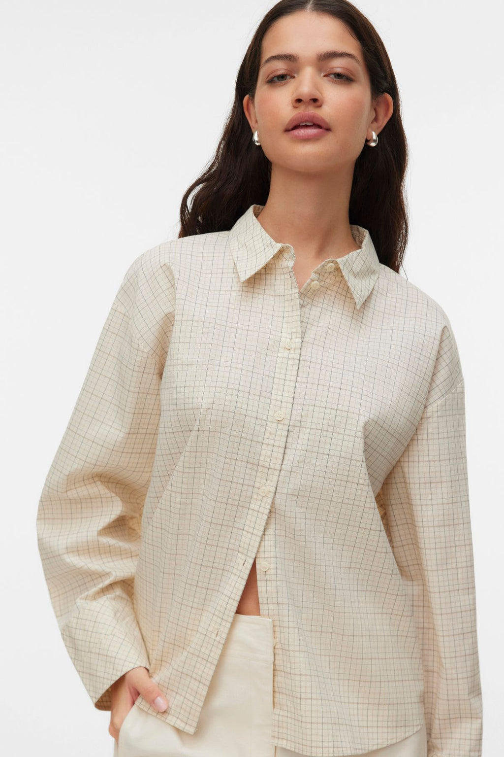 Monday Skjorte - Birch Checks