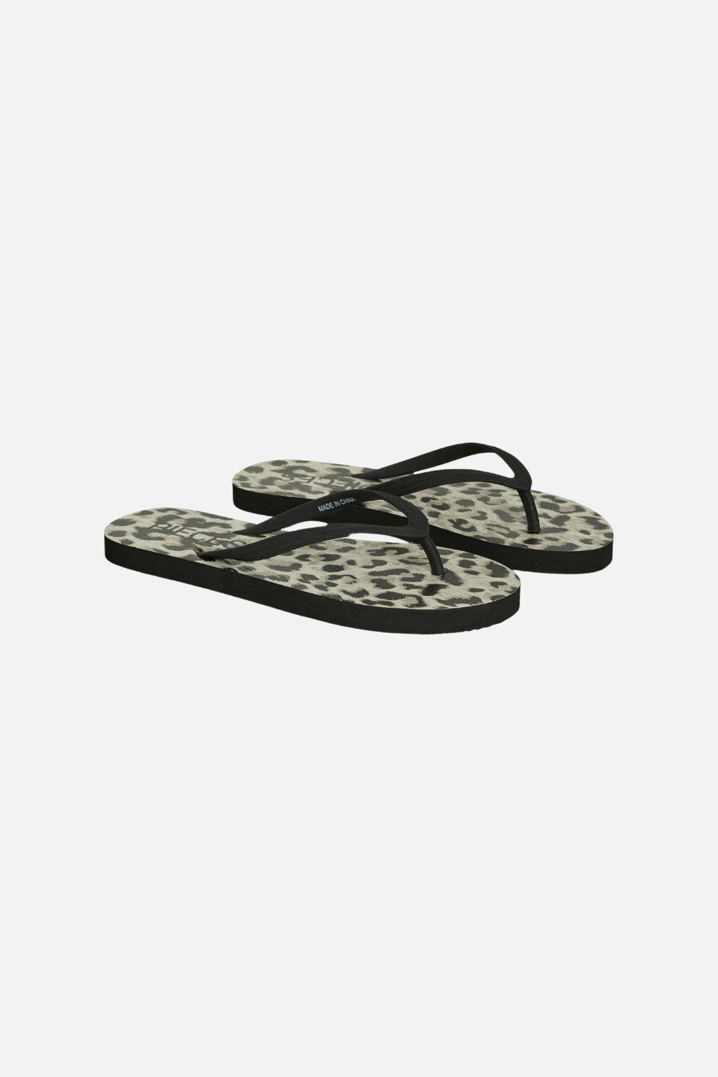Sommer Print Flip Flop - Sort Leo