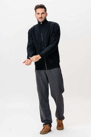 Sweatshirt Zip - Sort