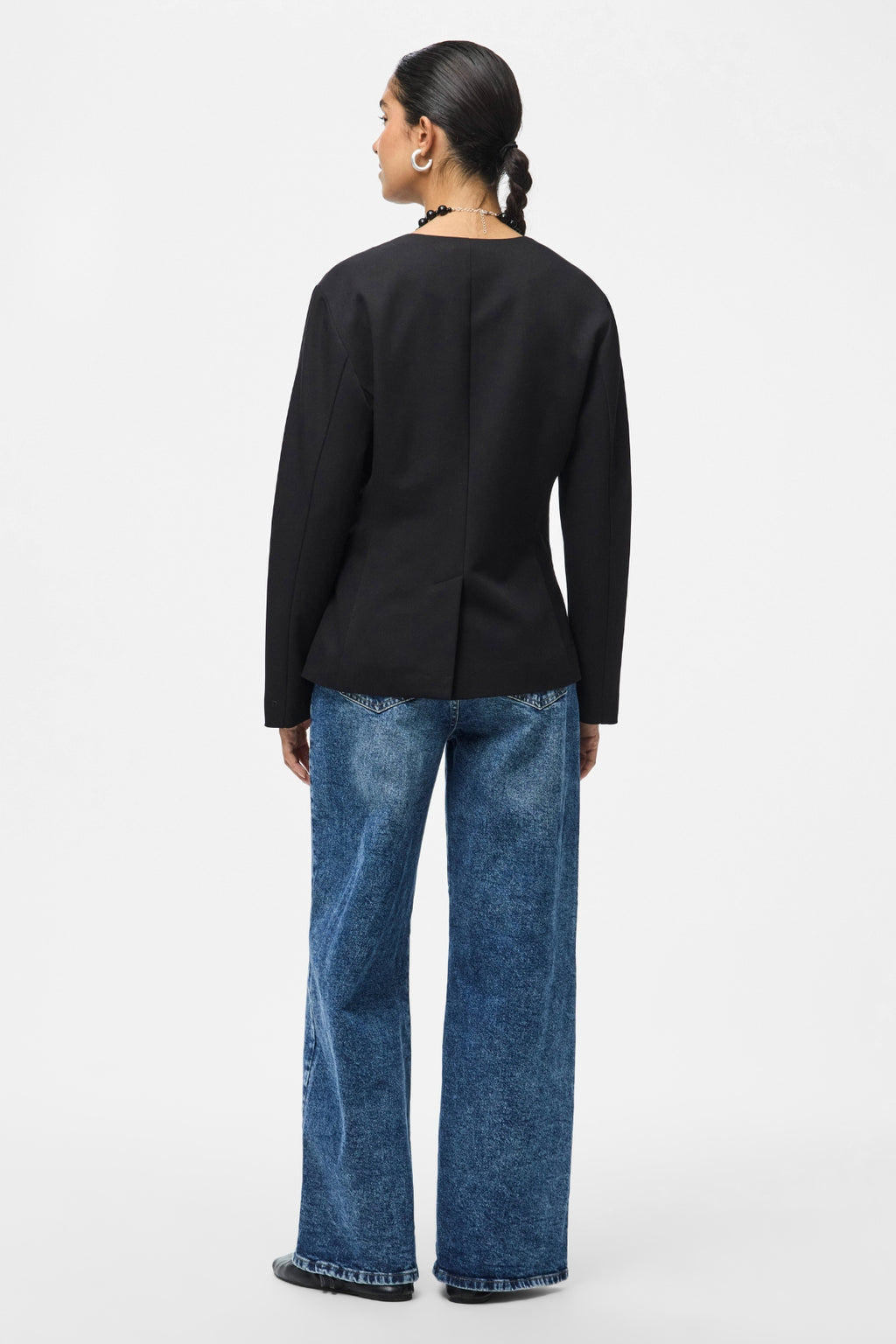 Kamil Fitted Blazer - Sort