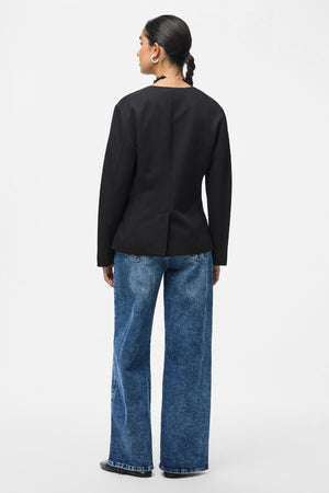 Kamil Fitted Blazer - Sort