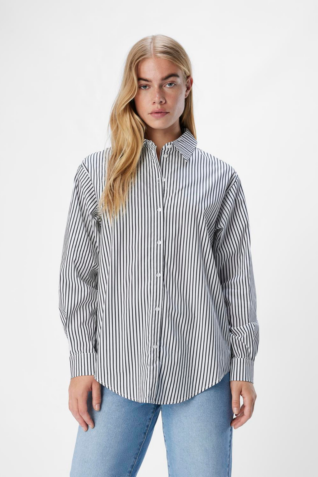 Tutta LO L/S Shirt - Sort/Hvid