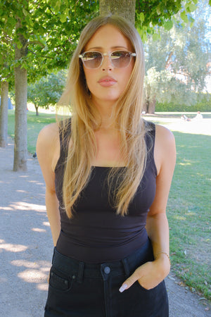 Emma Solbriller - Transparent-Grøn