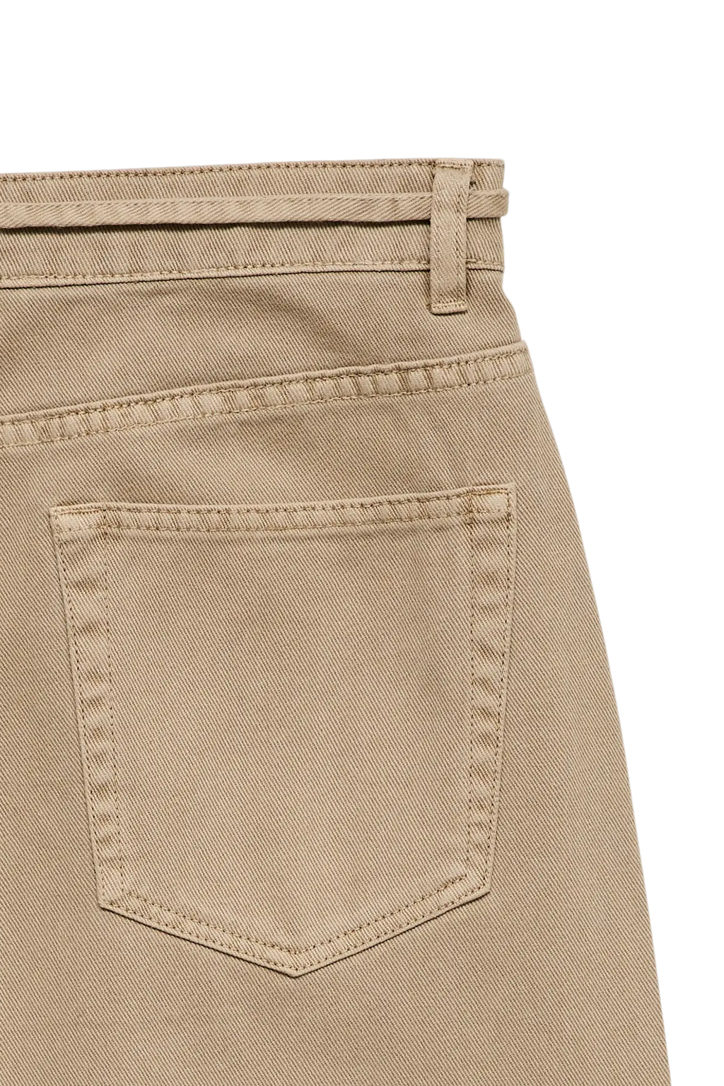 Wien Wide Belt Color Jeans - Silver Mink