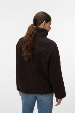 Karla Teddy Jacket - Chocolate Torte