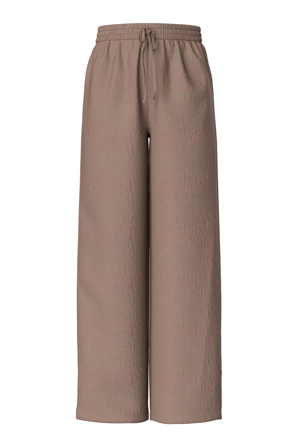 Sastina Højtaljede Wide Pants - Coffee Quartz
