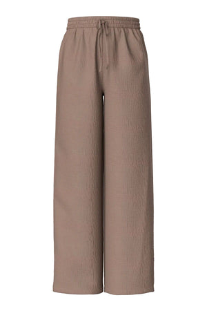 Sastina Højtaljede Wide Pants - Coffee Quartz