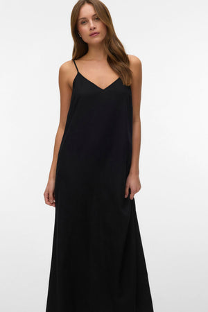 Mymilo Singlet Ankle Dress - Sort