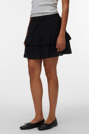 Rine Kort Nederdel - Sort