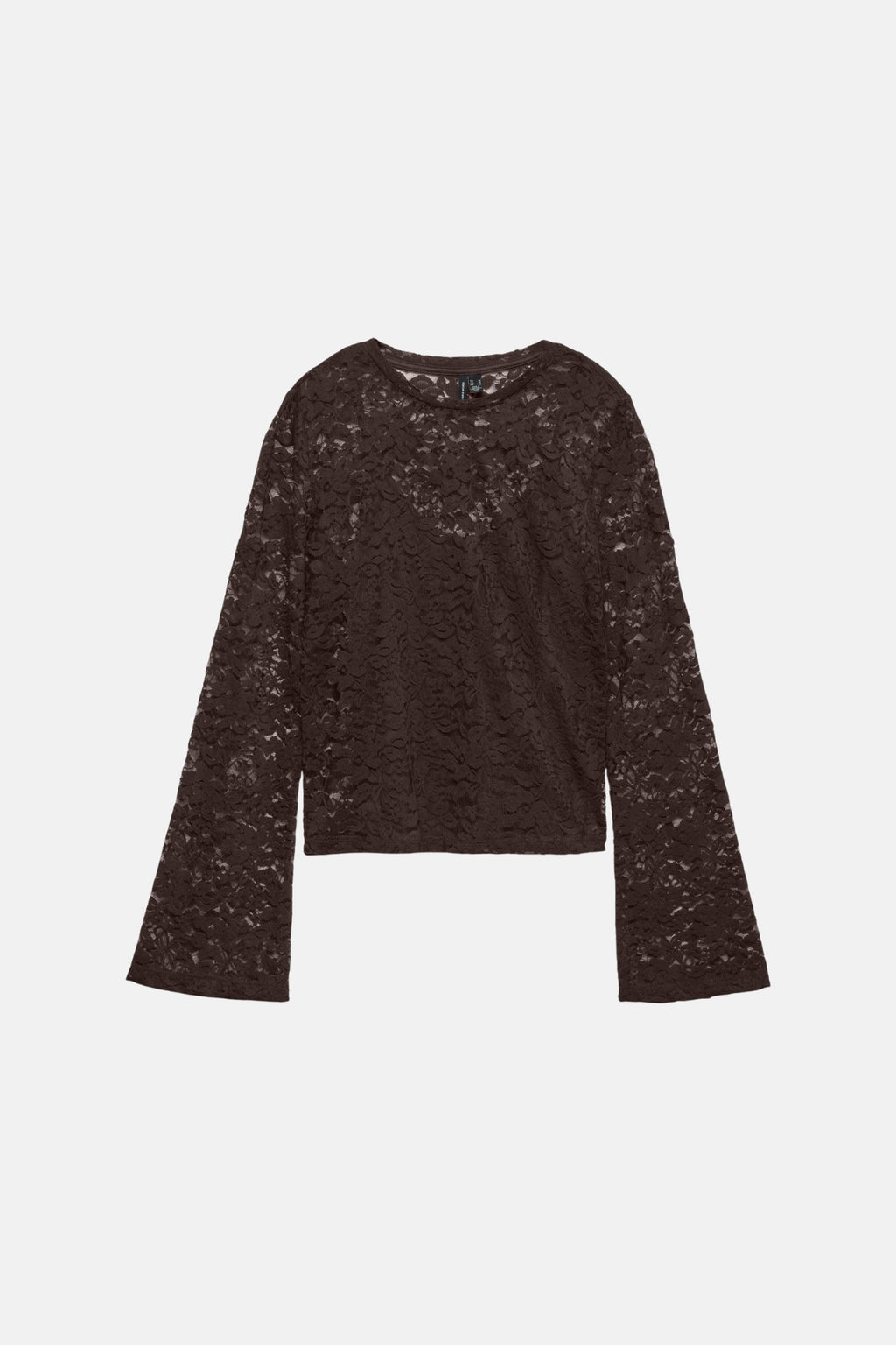 Kanya O-Neck Short Top - Chocolate Torte