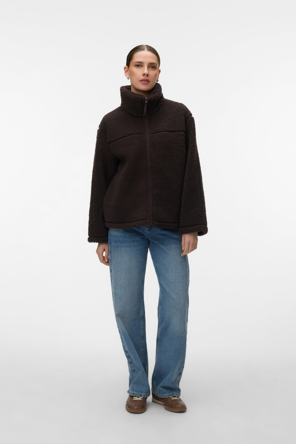 Karla Teddy Jacket - Chocolate Torte