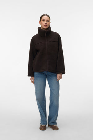 Karla Teddy Jacket - Chocolate Torte