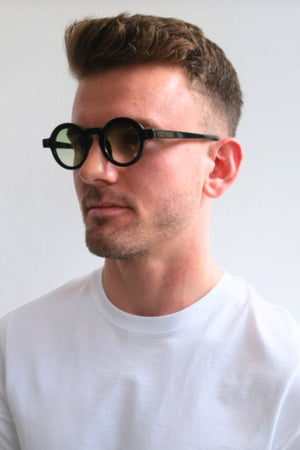 Harry Solbriller - Sort/Grøn